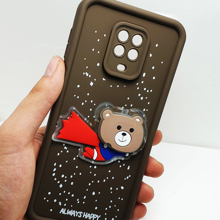 کاور قاب استایل مدل سیلیکونی طرح چراغدار مناسب برای گوشی موبایل شیائومی Redmi Note 9S / Note 9 Pro