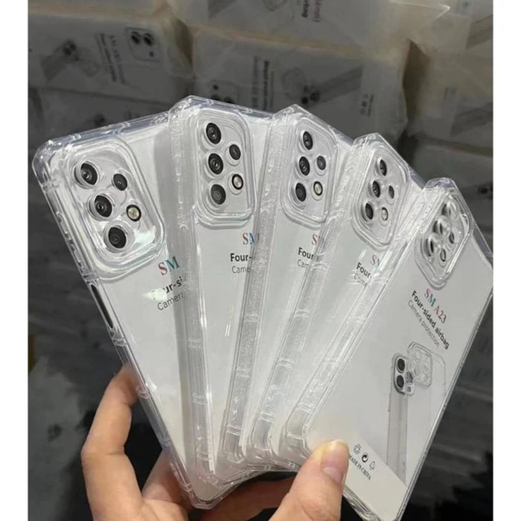 کاور اسپارتان مدل Airbag Four-Sided Strap مناسب برای گوشی موبایل شیائومی Redmi 14C / Redmi 14R / Poco C75 به همراه بندآویز