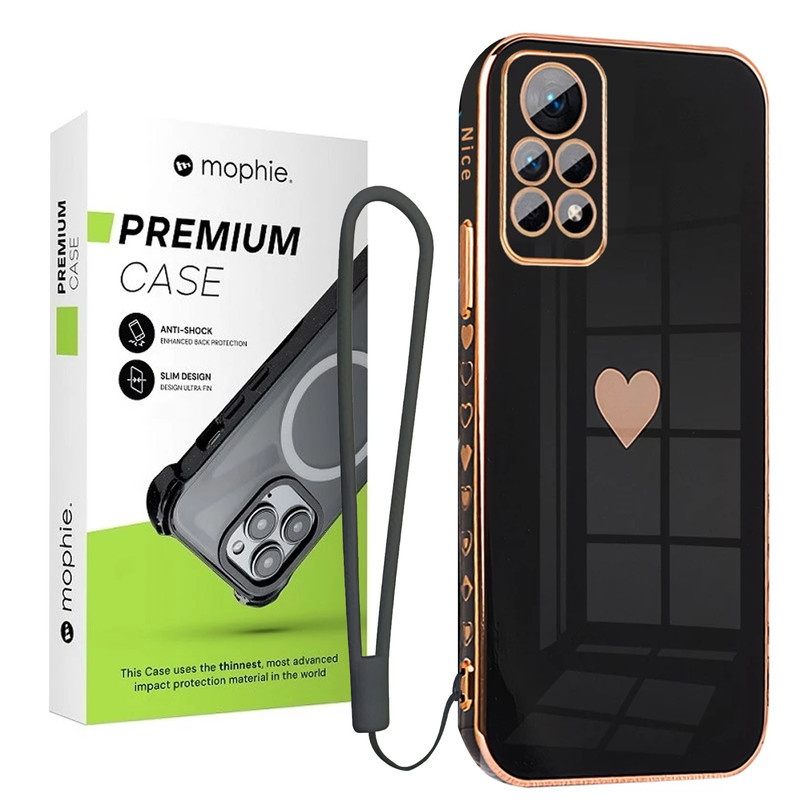 کاور موفی مدل Nice Strap مناسب برای گوشی موبایل شیائومی Redmi Note 12 Pro 4G / Note 11 Pro 4G/ 5G به همراه بند