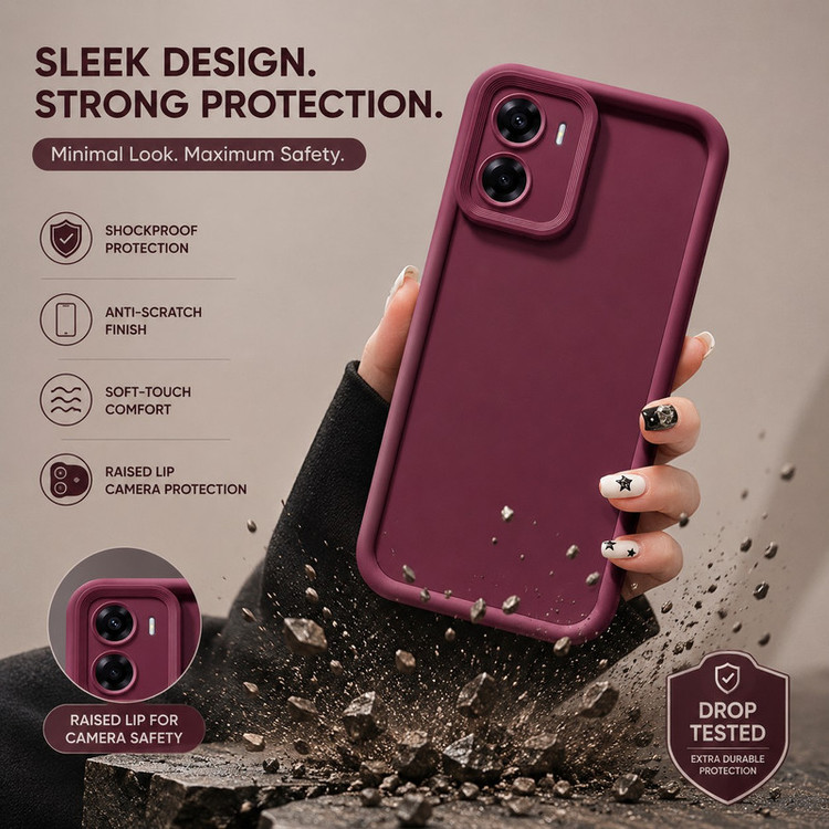 کاور گاردتک اساک مدل Silicone Puffer مناسب برای گوشی موبایل موتورولا Moto E15