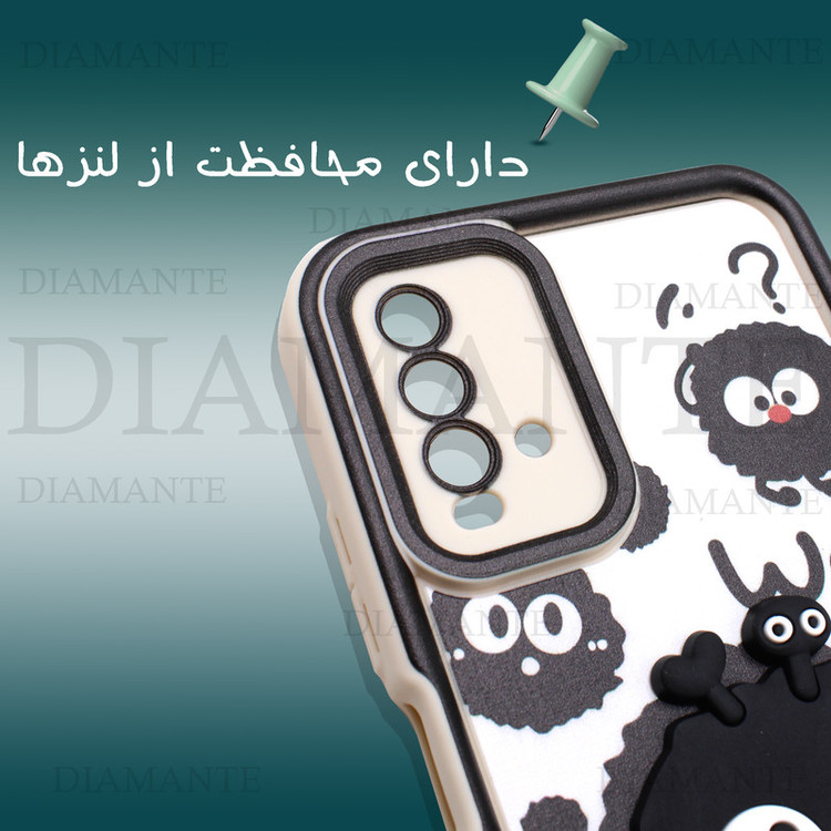 کاور دیامانته مدل Anil Bk مناسب برای گوشی موبایل شیائومی Redmi Note 12 4G