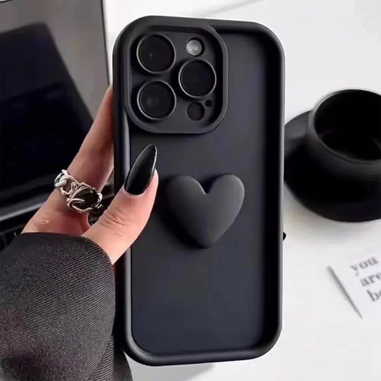 کاور تام قاب مدل سولید1 Heart مناسب برای گوشی موبایل شیائومی Redmi 10C / Poco C40
