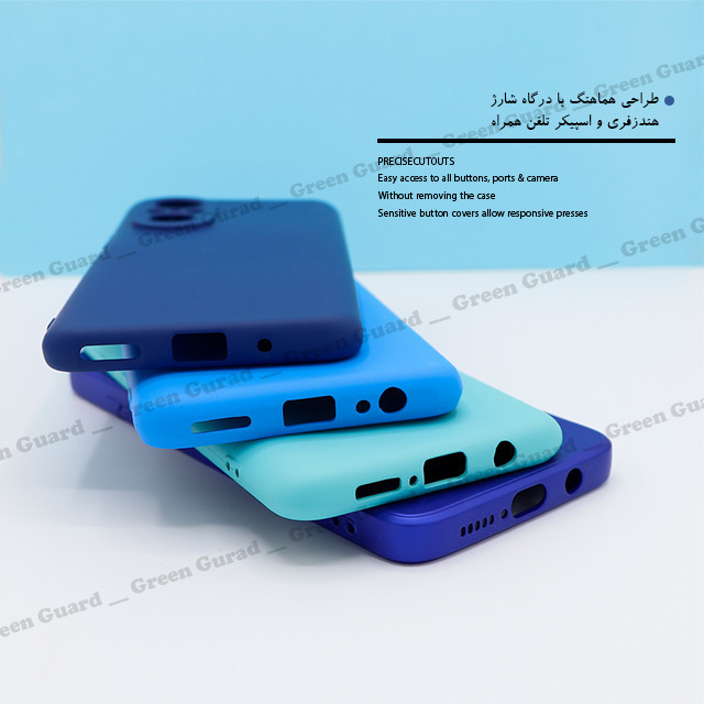 کاور گرین گارد مدل Kygo طرح سیلیکونی مناسب برای گوشی موبایل شیائومی Redmi Note 9