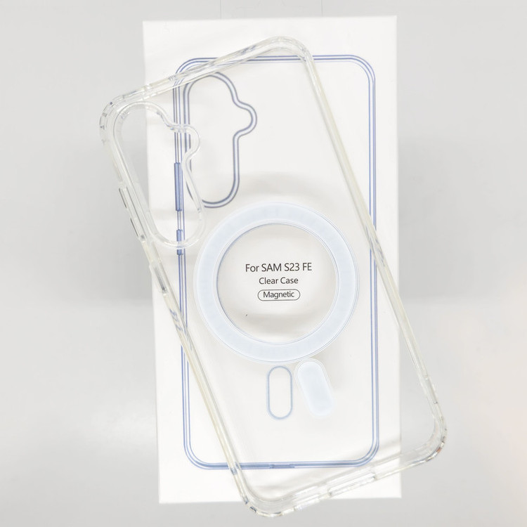 کاور مدل مگ سیف clear مناسب برای گوشی موبایل سامسونگ Galaxy S23fe
