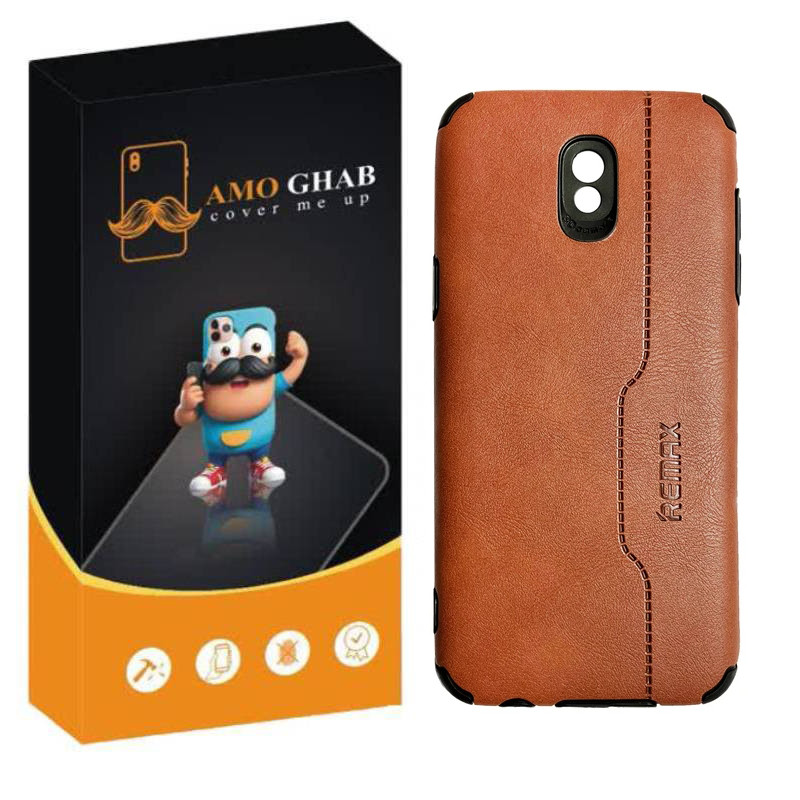 کاور عمو قاب مدل چرم RMX مناسب برای گوشی موبایل سامسونگ Galaxy J5 Pro / J530