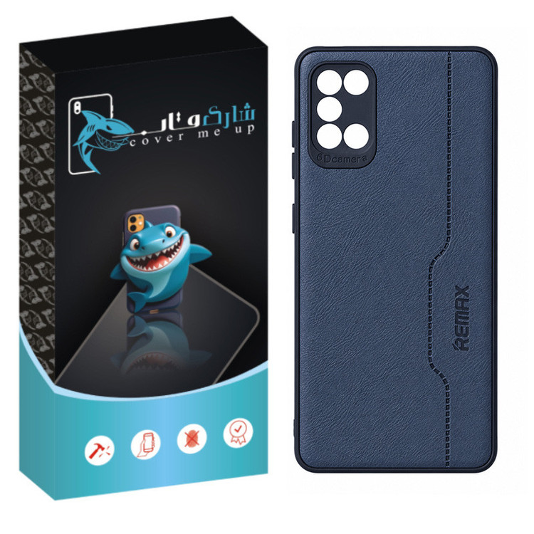 کاور شارک قاب مدل چرم RMX مناسب برای گوشی موبایل سامسونگ Galaxy A31