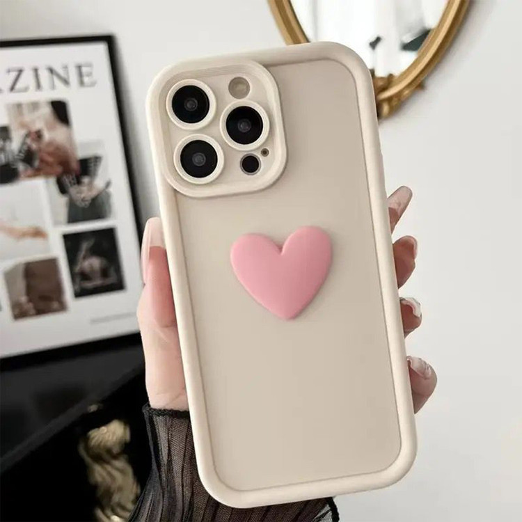 کاور تام قاب مدل سولید Heart مناسب برای گوشی موبایل اپل iPhone 11 Pro Max