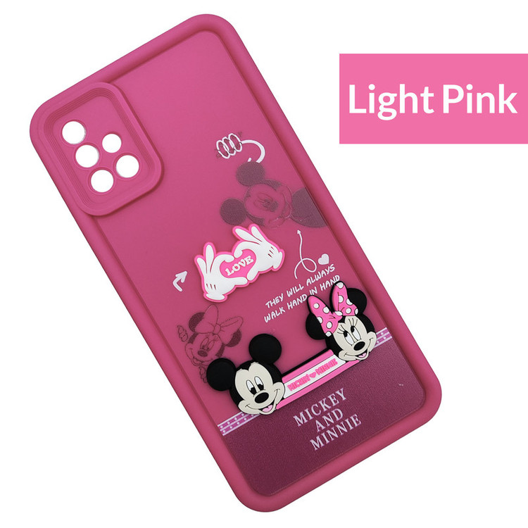 کاور موفی مدل Silicone Puffer Minni Mouse Strap مناسب برای گوشی موبایل شیائومی Redmi Note 8 به همراه بند