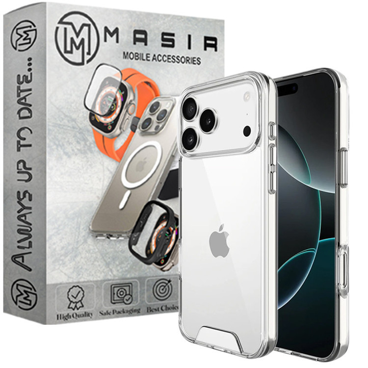 کاور مسیر مدل Clear Space مناسب برای گوشی موبایل اپل iPhone 17 Pro Max