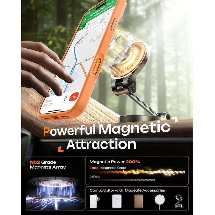 کاور قاب شهر مدل MGSAFE مناسب برای گوشی موبایل اپل iPhone 17 Pro Max