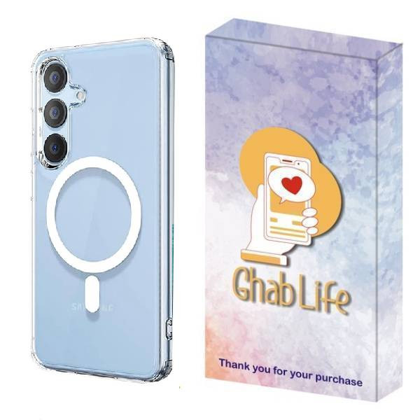 کاور قاب لایف مدل مگ سیف طرح MGSAFE مناسب برای گوشی موبایل سامسونگ  Galaxy A55