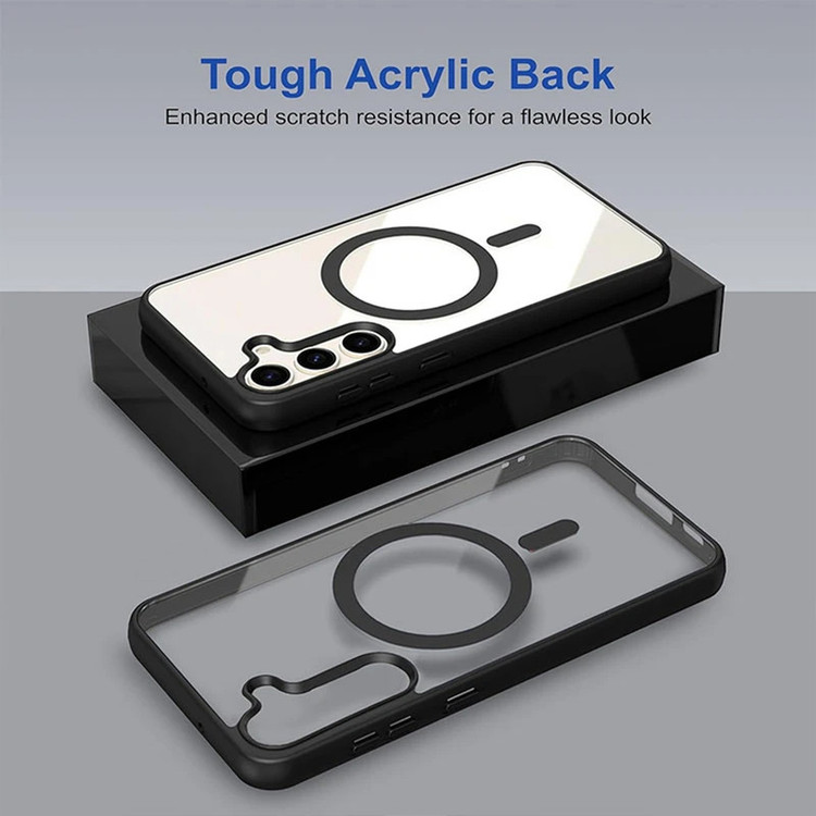 کاور مسیر مدل Silicone Magnetic Magsafe مناسب برای گوشی موبایل سامسونگ Galaxy A55