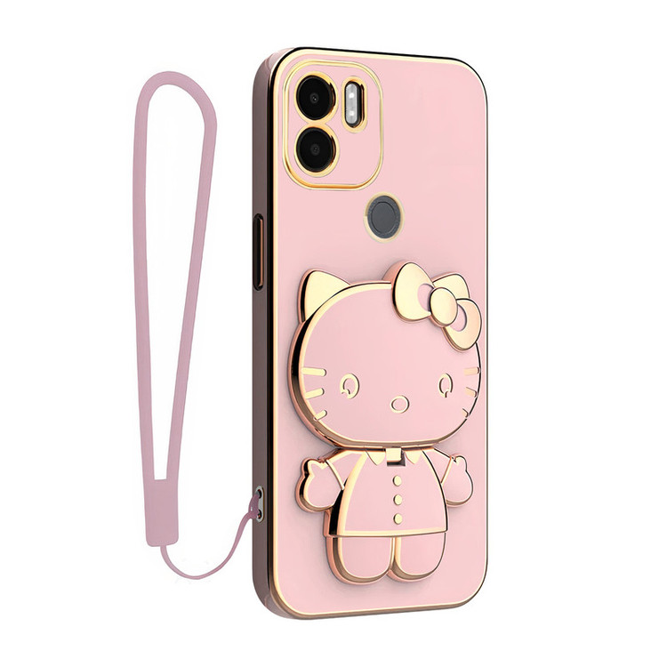 کاور اسپارتان مدل Kitty مناسب برای گوشی موبایل شیائومی Redmi A2 Plus / A1 Plus به همراه بند نگهدارنده