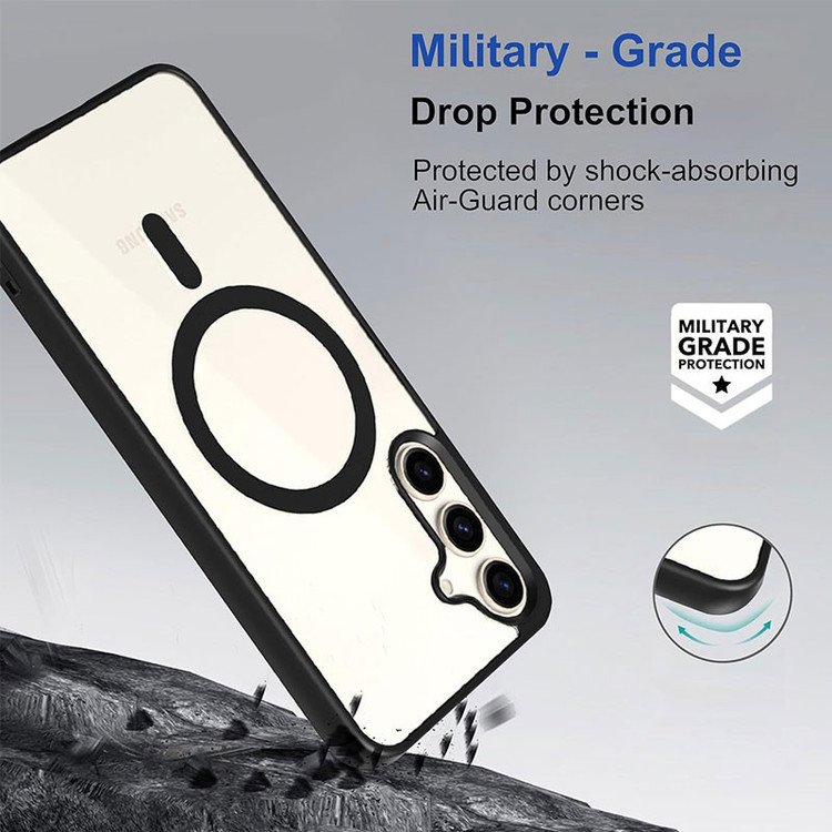کاور مسیر مدل Silicone Magnetic Magsafe مناسب برای گوشی موبایل سامسونگ Galaxy S24 FE