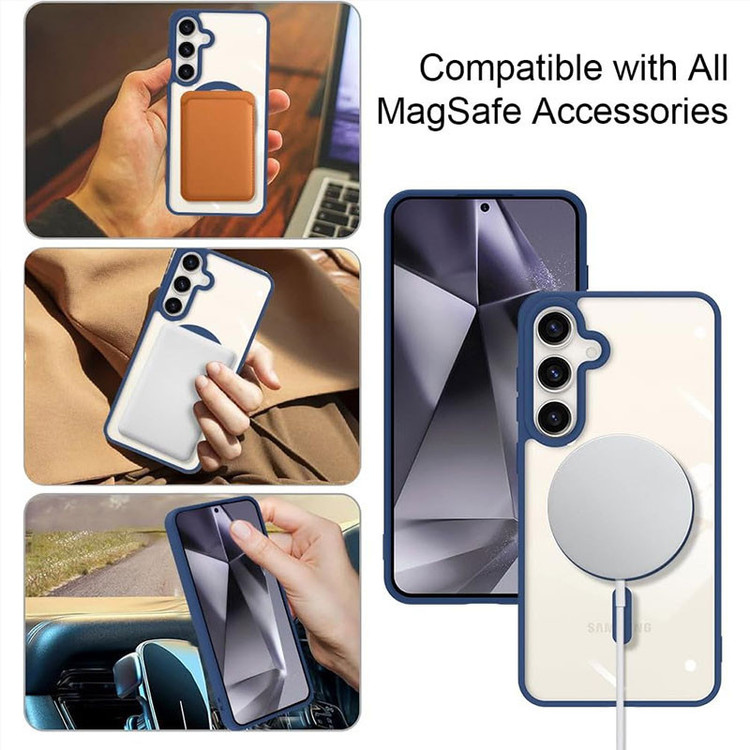 کاور مسیر مدل Silicone Magnetic Magsafe مناسب برای گوشی موبایل سامسونگ Galaxy S24 FE