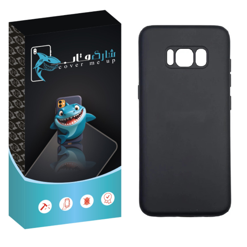 کاور شارک قاب مدل سیلیکونی مناسب برای گوشی موبایل سامسونگ Galaxy S8