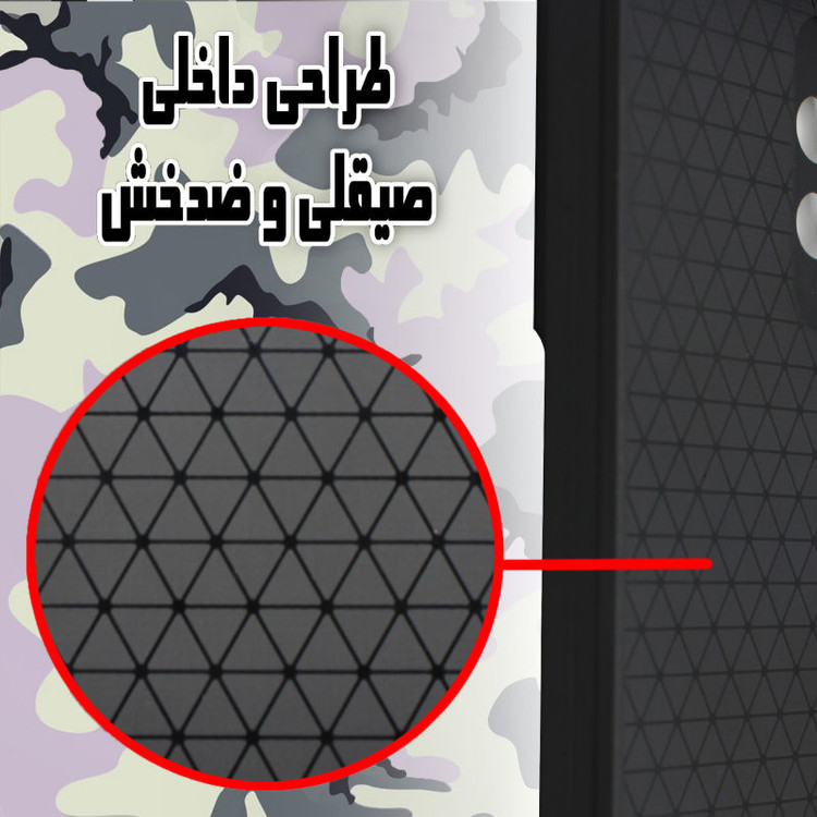 کاور گاردتک مدل Dcamp Army مناسب برای گوشی موبایل سامسونگ Galaxy A03