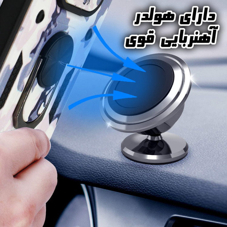 کاور گاردتک مدل Dcamp Army مناسب برای گوشی موبایل سامسونگ Galaxy A03