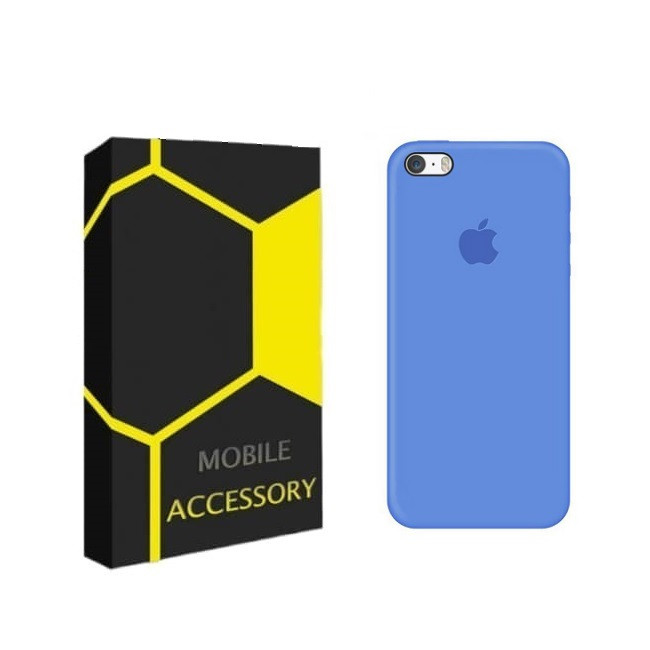 کاور مدل silicon مناسب برای گوشی موبایل اپل iPhone 5 / 5s / SE
