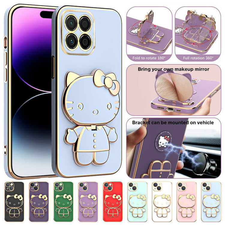 کاور اسپارتان مدل Kitty مناسب برای گوشی موبایل آنر X8 4G به همراه بند نگهدارنده