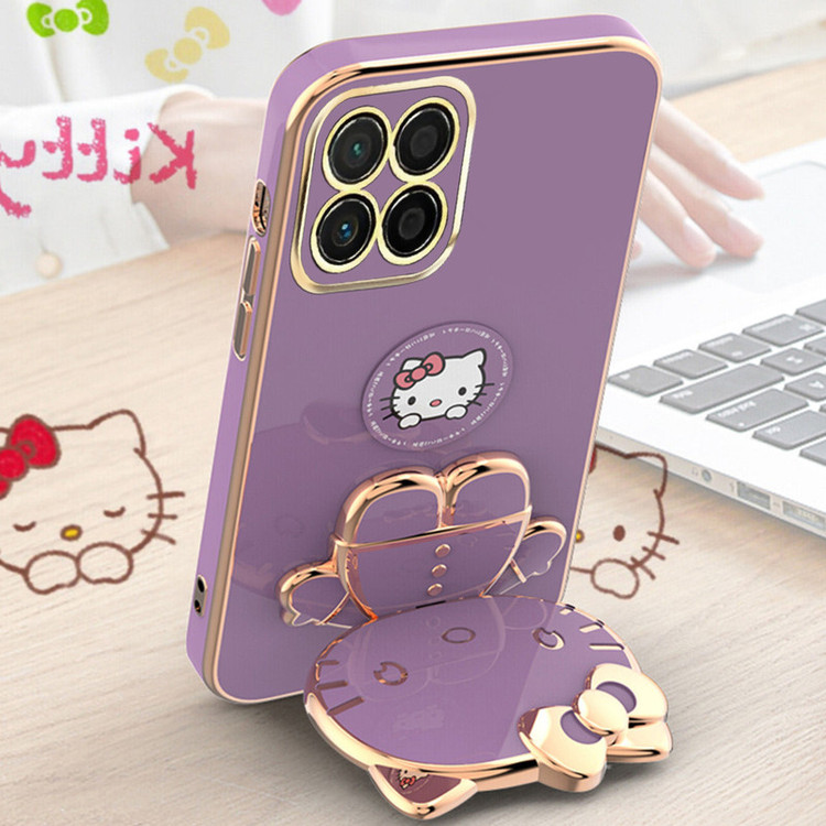 کاور اسپارتان مدل Kitty مناسب برای گوشی موبایل آنر X8 4G به همراه بند نگهدارنده