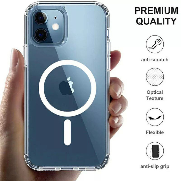 کاور بادی قاب مدل مگ سیف magsafe مناسب برای گوشی موبایل اپل iPhone 13 Pro Max
