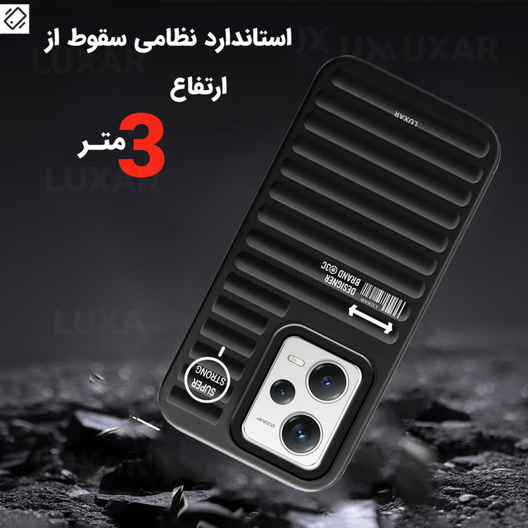 کاور لوکسار مدل LuxKit مناسب برای گوشی موبایل شیائومی Redmi Note 12 Pro Plus 5G / Redmi Note 12 Explorer 5G
