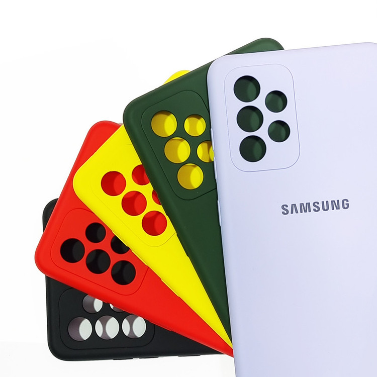 کاور قاب تام مدل سیلیکونی مناسب برای گوشی موبایل سامسونگ Galaxy A17
