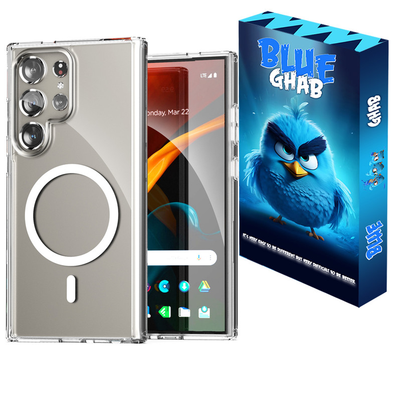 کاور بلو قاب مدل مگ سیف کد 01 مناسب برای گوشی موبایل سامسونگ Galaxy S21 Ultra