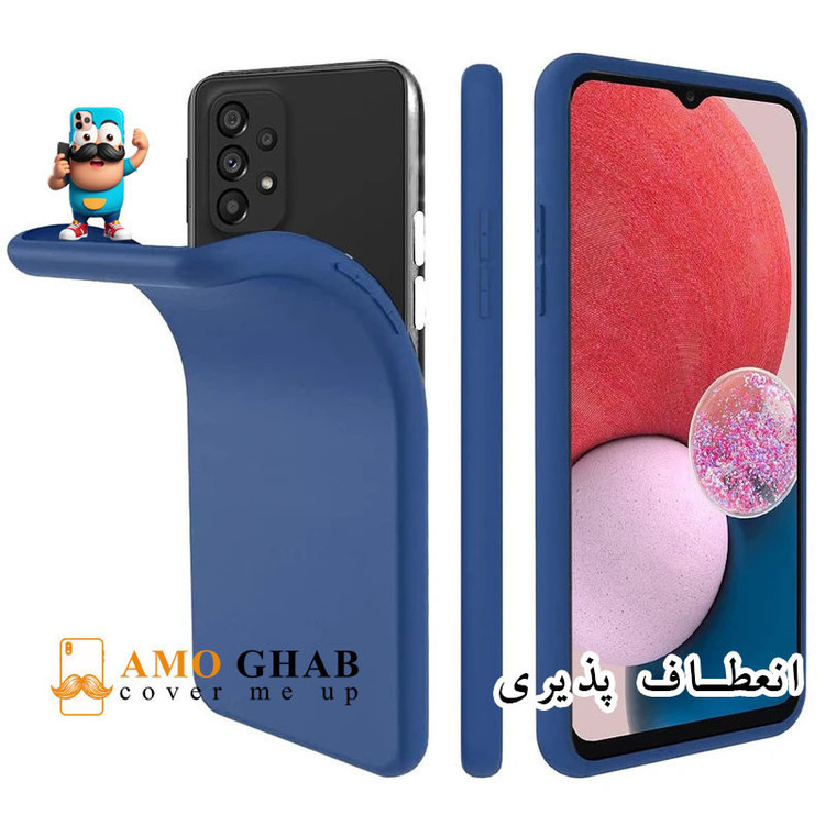 کاور عمو قاب مدل SILIC مناسب برای گوشی موبایل سامسونگ Galaxy A6 Plus