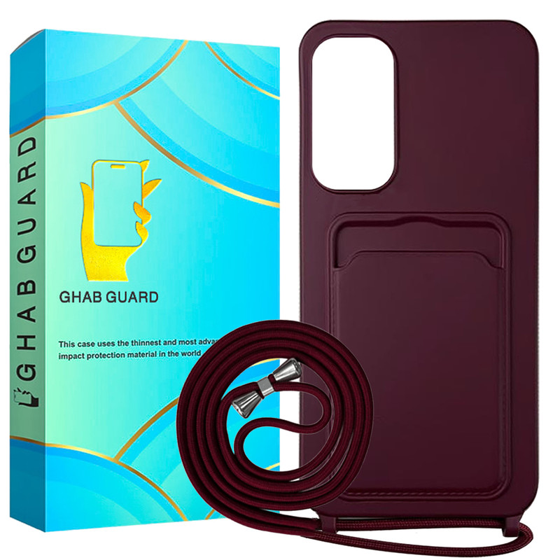 کاور قاب گارد مدل DSLJ مناسب برای گوشی موبایل سامسونگ Galaxy A05s به همراه بند