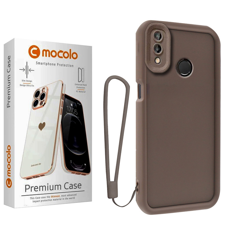 کاور موکولو مدل Silicone puffer Strap مناسب برای گوشی موبایل شیائومی Redmi Note 7/ Note 7 Pro به همراه بند آویز