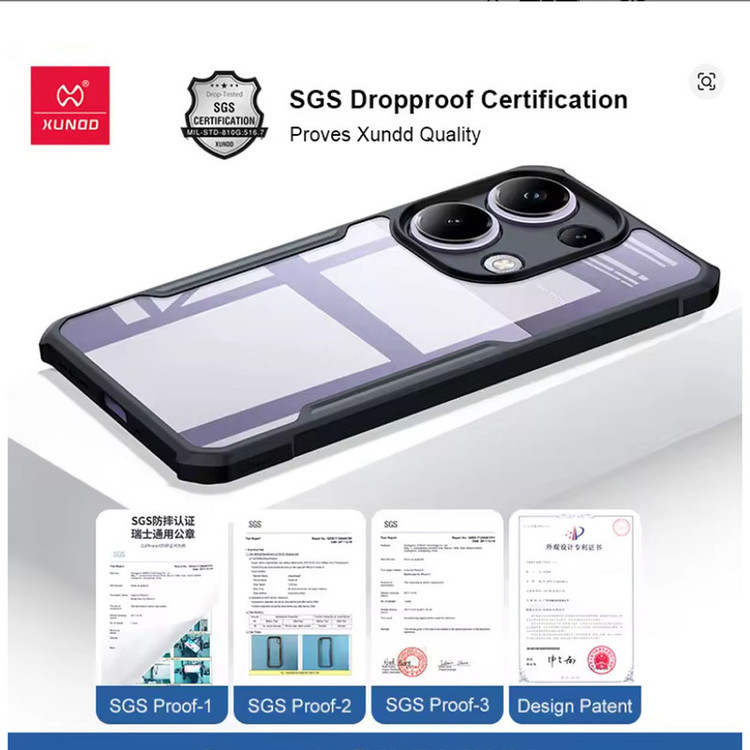 کاور گاردتک اساک مدل Antishock مناسب برای گوشی موبایل شیائومی Poco C85/ Redmi 15C