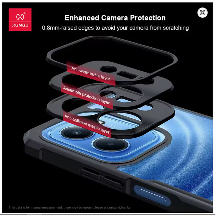 کاور گاردتک اساک مدل Antishock مناسب برای گوشی موبایل شیائومی Poco C85/ Redmi 15C