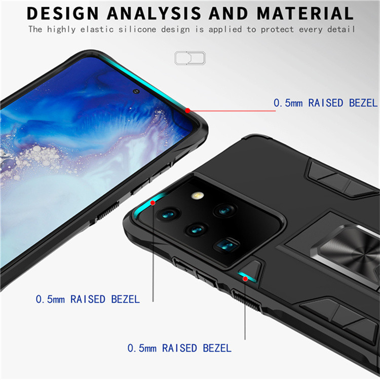 کاور آیرون من مدل Armor مناسب برای گوشی موبایل سامسونگ Galaxy S21 ULTRA