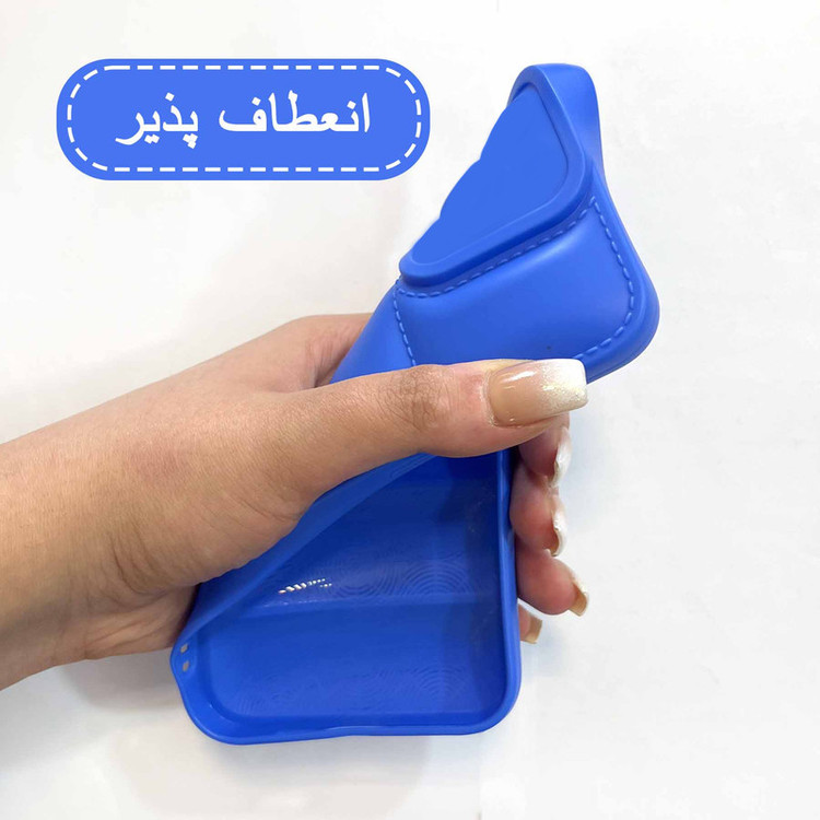 کاور قاب سیلور مدل پافری مناسب برای گوشی موبایل سامسونگ Galaxy F13