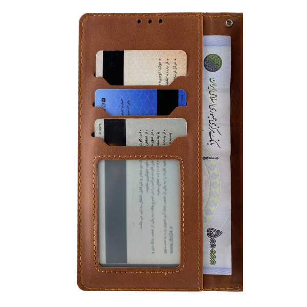 کیف کلاسوری مدل چرمی مناسب برای گوشی موبایل شیائومی Redmi Note 13 4G