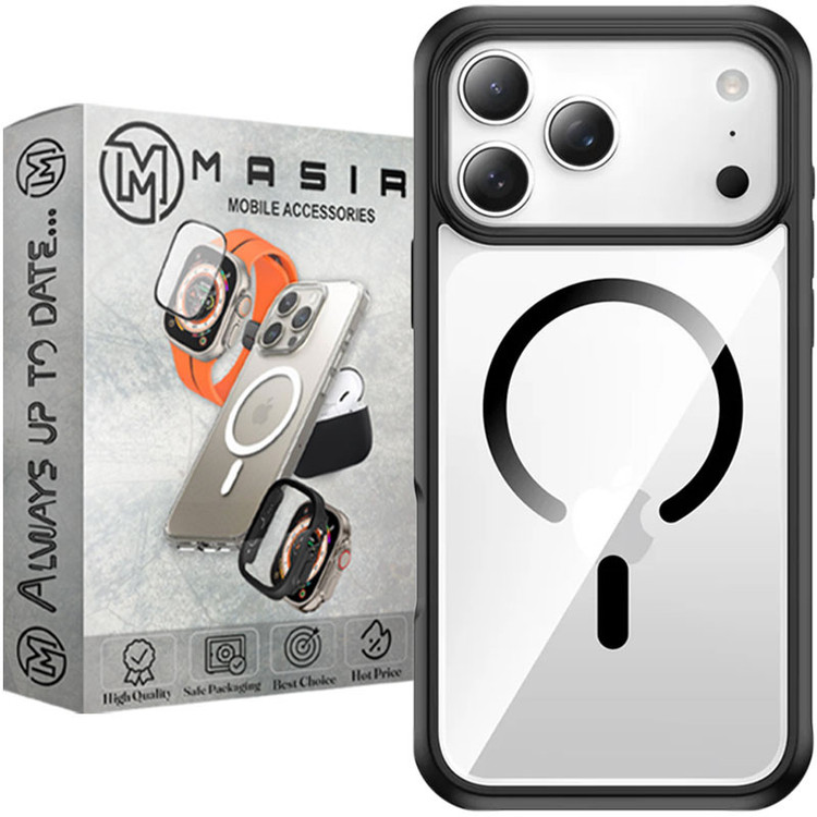 کاور مسیر مدل Silicon Magnetic Mgsf مناسب برای گوشی موبایل اپل iPhone 17 Pro Max