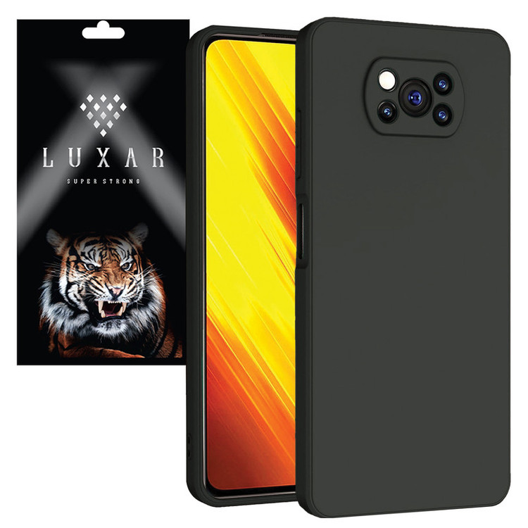 کاور لوکسار مدل pocox3 -silicone10 مناسب برای گوشی موبایل شیائومی Poco X3 NFC / Poco X3 Pro / Poco X3
