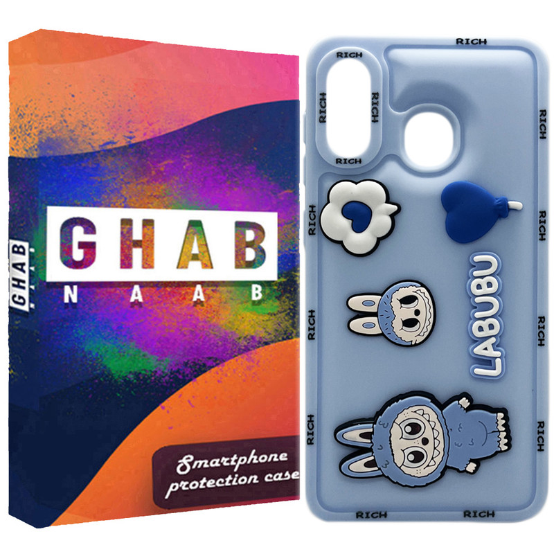 کاور قاب ناب طرح فانتزی دخترانه مدل Labubu مناسب برای گوشی موبایل سامسونگ Galaxy A20 / A30