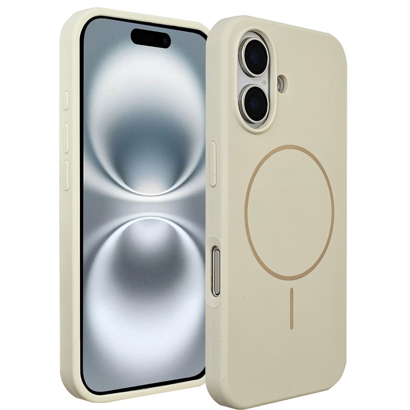 کاور کیس مدل سیلیکون مگ سیف مناسب برای گوشی موبایل اپل Iphone 16