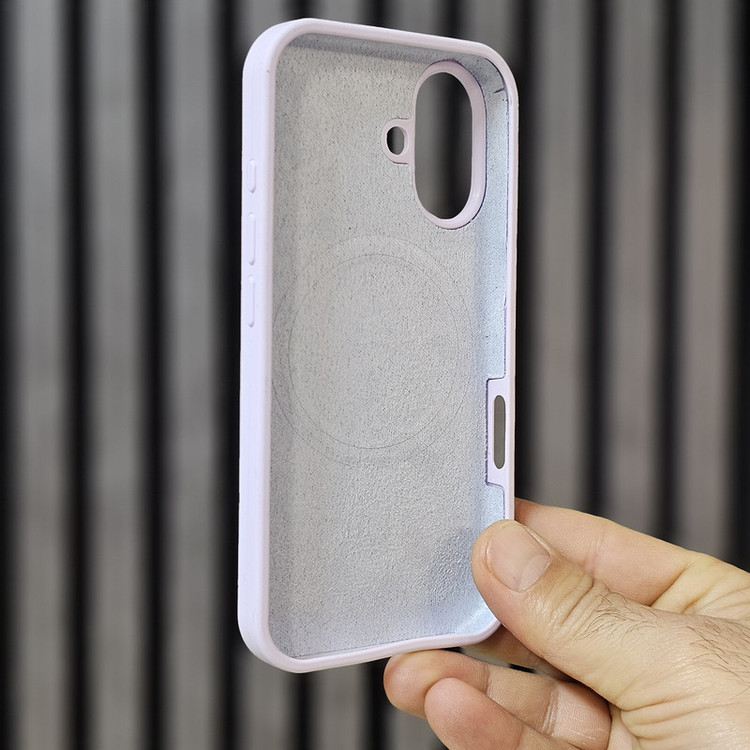 کاور کیس مدل سیلیکون مگ سیف مناسب برای گوشی موبایل اپل Iphone 16