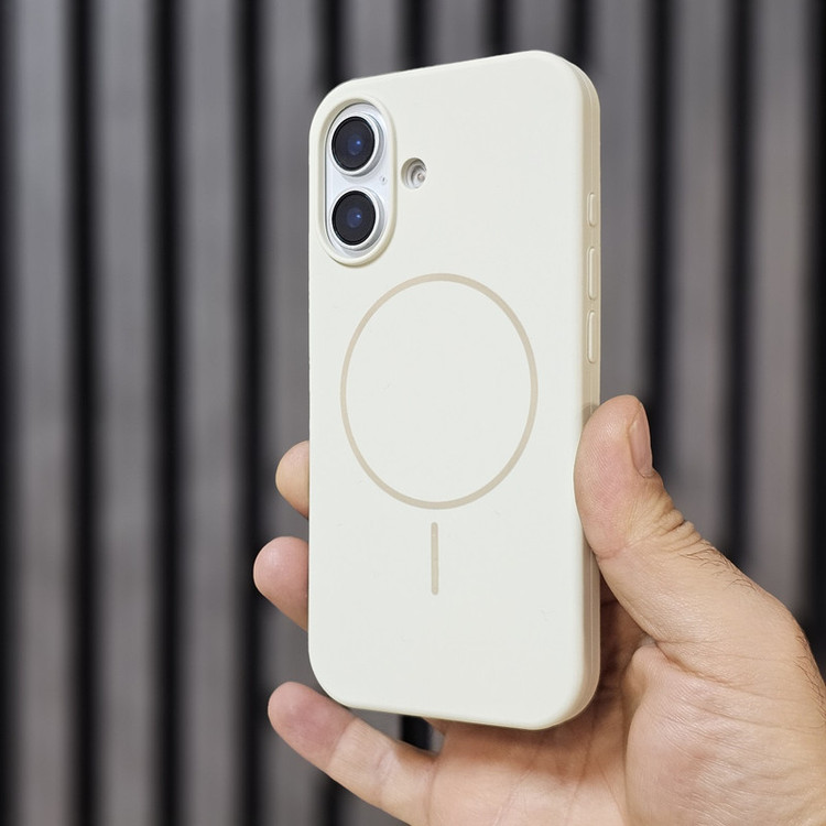 کاور کیس مدل سیلیکون مگ سیف مناسب برای گوشی موبایل اپل Iphone 16