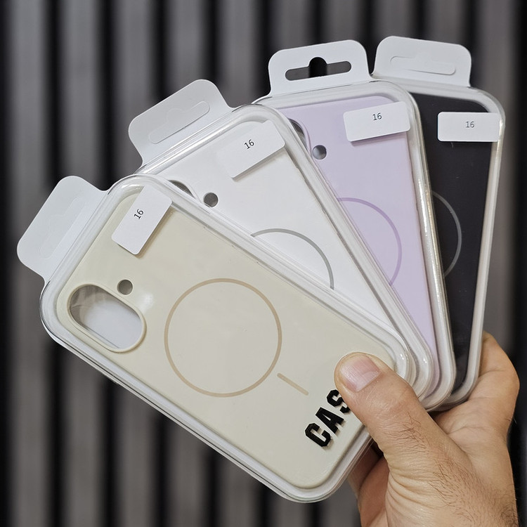 کاور کیس مدل سیلیکون مگ سیف مناسب برای گوشی موبایل اپل Iphone 16