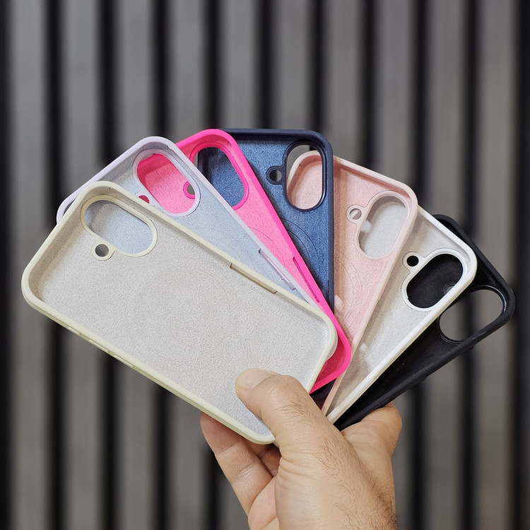 کاور کیس مدل سیلیکون مگ سیف مناسب برای گوشی موبایل اپل Iphone 16