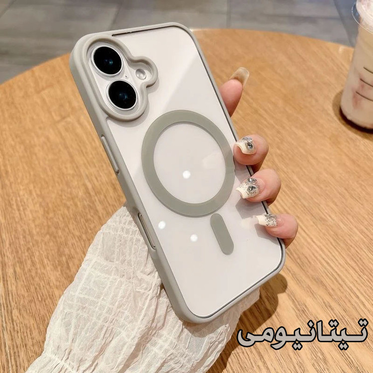 کاور مسیر مدل Silicone Magnetic Magsafe مناسب برای گوشی موبایل اپل Iphone 16