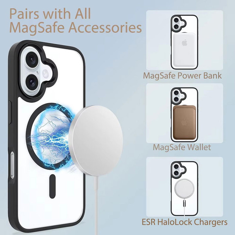 کاور مسیر مدل Silicone Magnetic Magsafe مناسب برای گوشی موبایل اپل Iphone 16