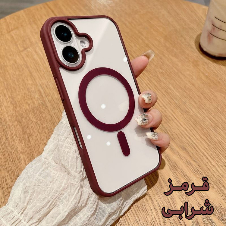کاور مسیر مدل Silicone Magnetic Magsafe مناسب برای گوشی موبایل اپل Iphone 16