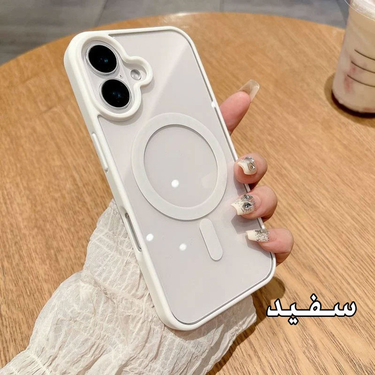 کاور مسیر مدل Silicone Magnetic Magsafe مناسب برای گوشی موبایل اپل Iphone 16