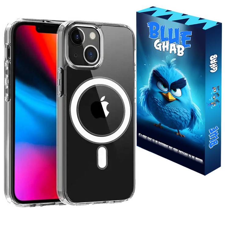 کاور بلو قاب مدل مگ سیف کد 01 مناسب برای گوشی موبایل اپل iPhone 15